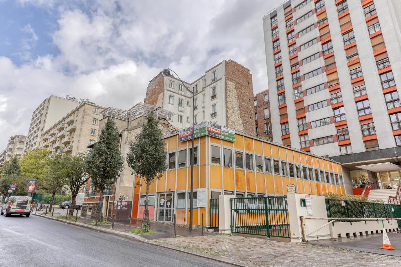 Apartamento Large And Bright 2 Bdrs Flat With View - Paris 20 Exterior foto