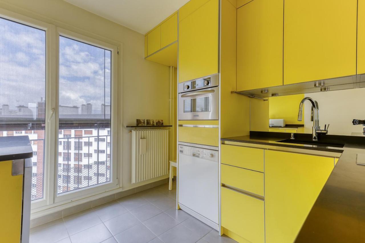 Apartamento Large And Bright 2 Bdrs Flat With View - Paris 20 Exterior foto